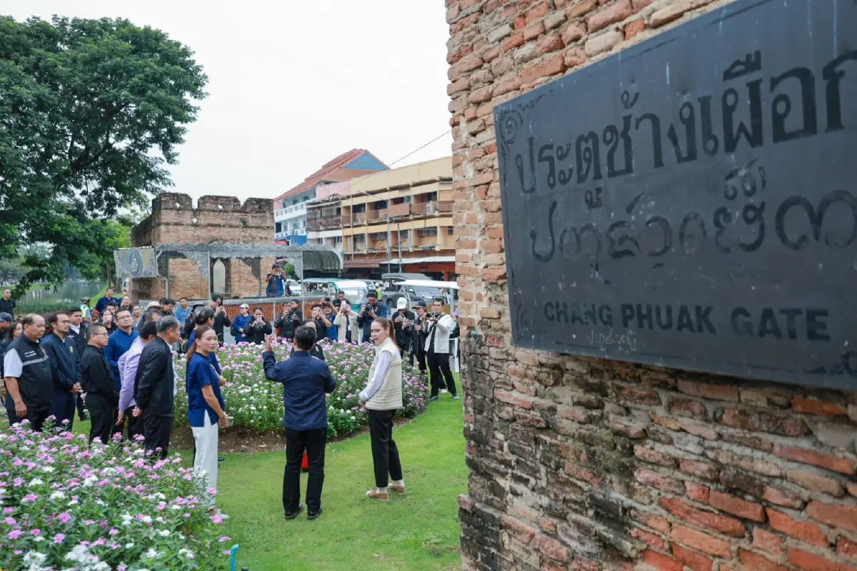 'ซาบีดา'ตรวจความพร้อม 'นครหลวงล้านนา' ก่อนรับการประเมินขึ้นทะเบียนมรดกโลก