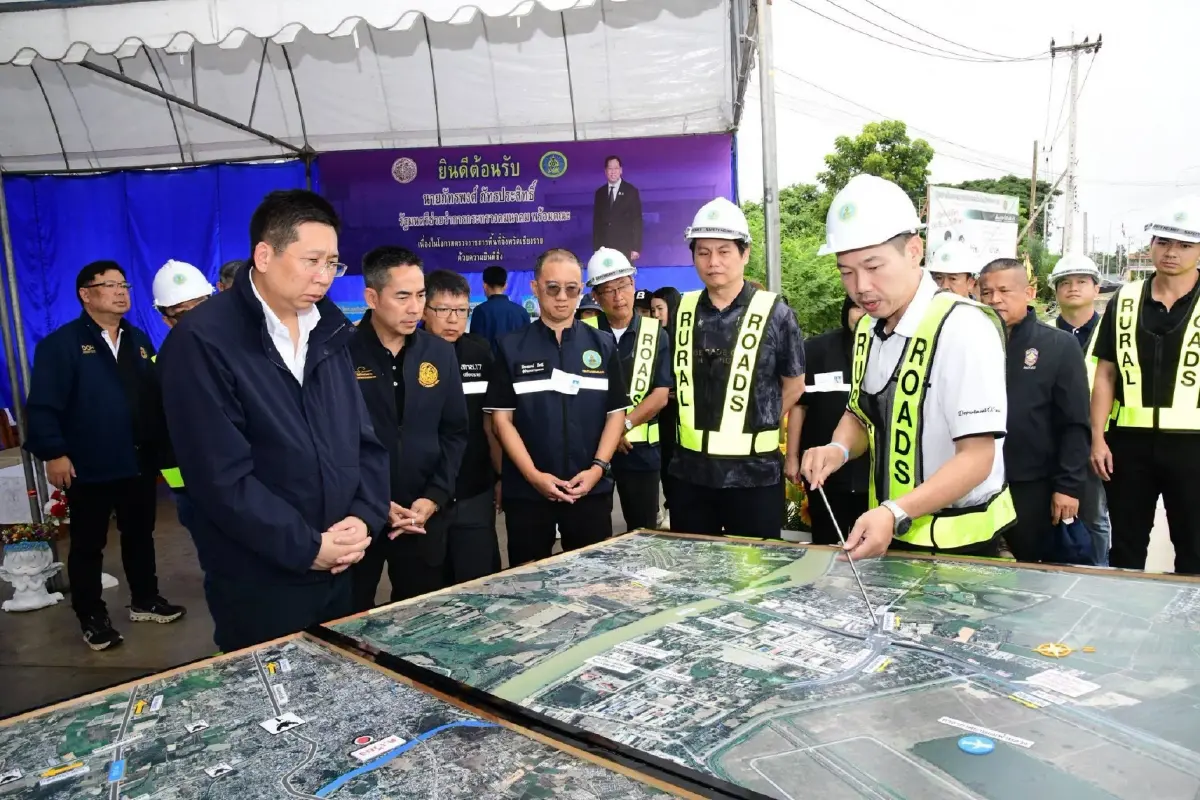 อัปเดตทางหลวง 1020 เชียงราย-เชียงของ รับค้าชายแดนไทย-ลาว-จีน