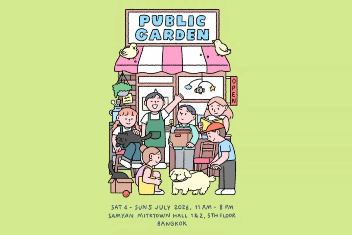 ‘Public Garden’ ดีไซน์มาร์เก็ตจากสิงคโปร์ จัดที่ไทยอีกครั้ง มาพร้อมแบรนด์ดังทั่วโลก