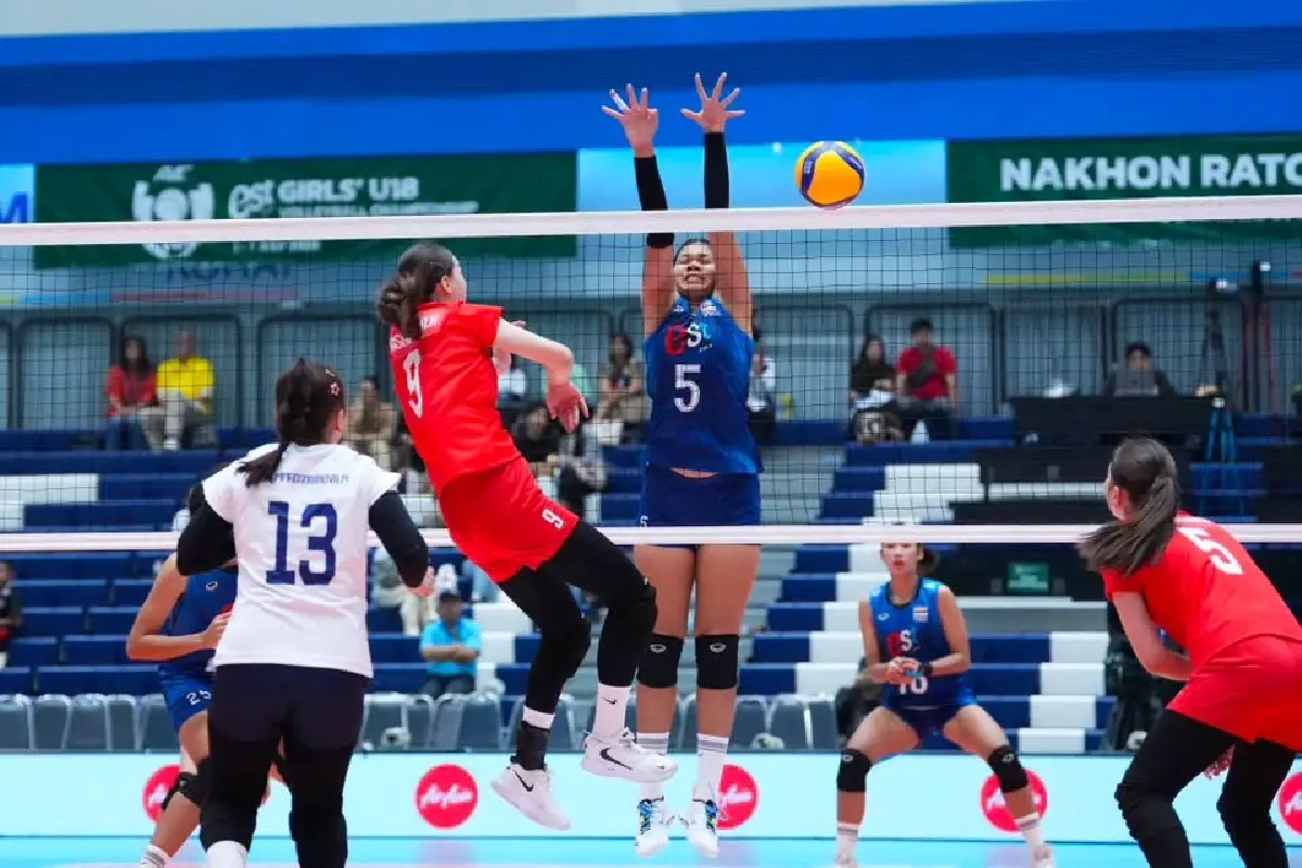 ตารางโปรแกรมวอลเลย์บอลหญิง U18 'ทีมชาติไทย' ชิงแชมป์เอเชีย 2026