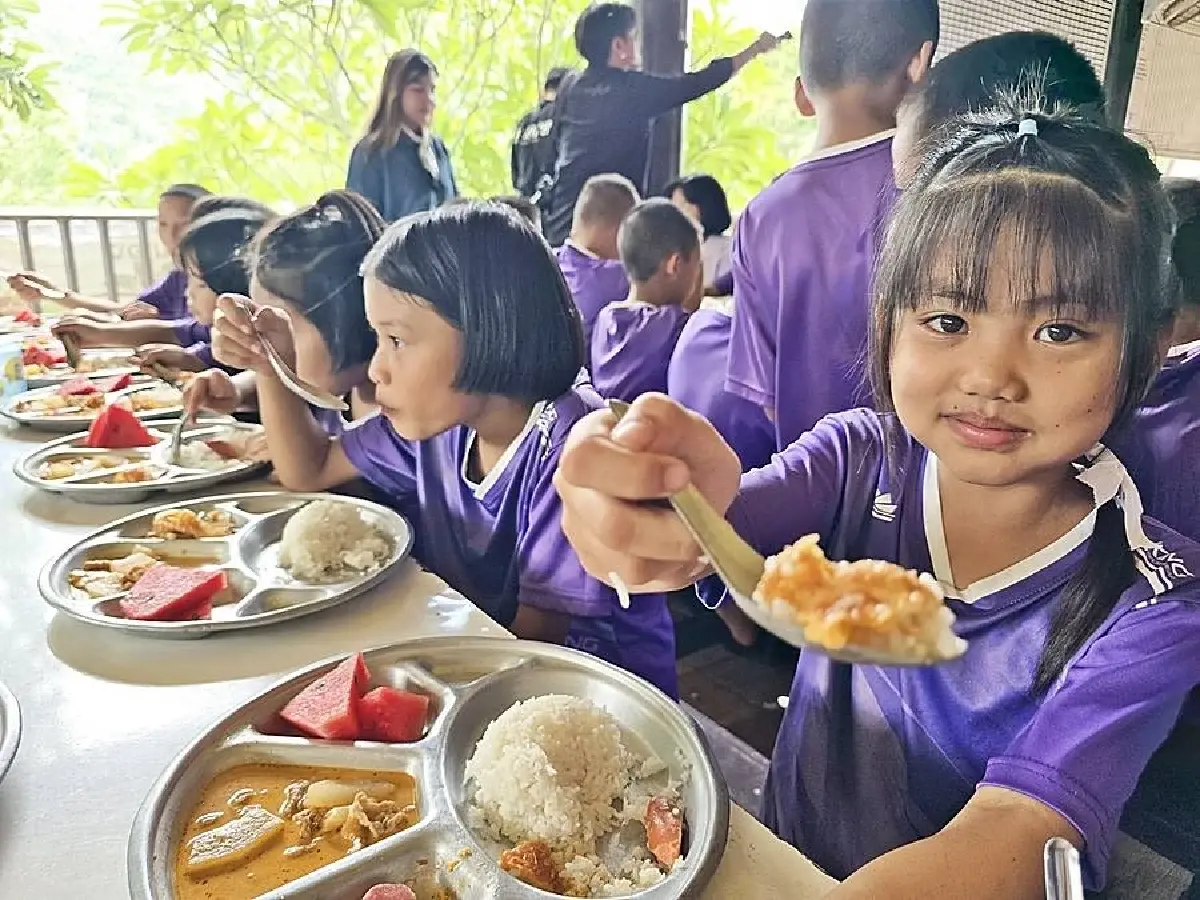 ถอดรหัส รร.ตชด.บ้านถ้ำหิน ชูกองทุนแกร่ง สร้างอาหารยั่งยืน