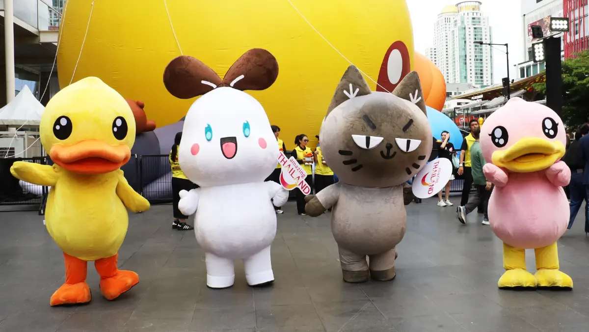 'เป็ดเหลือง' บุกกรุงเทพฯ ในงาน 'B.Duck Playful 20th-Glow In The Duck' วันที่ 24 ส.ค.-20 ก.ย. 69