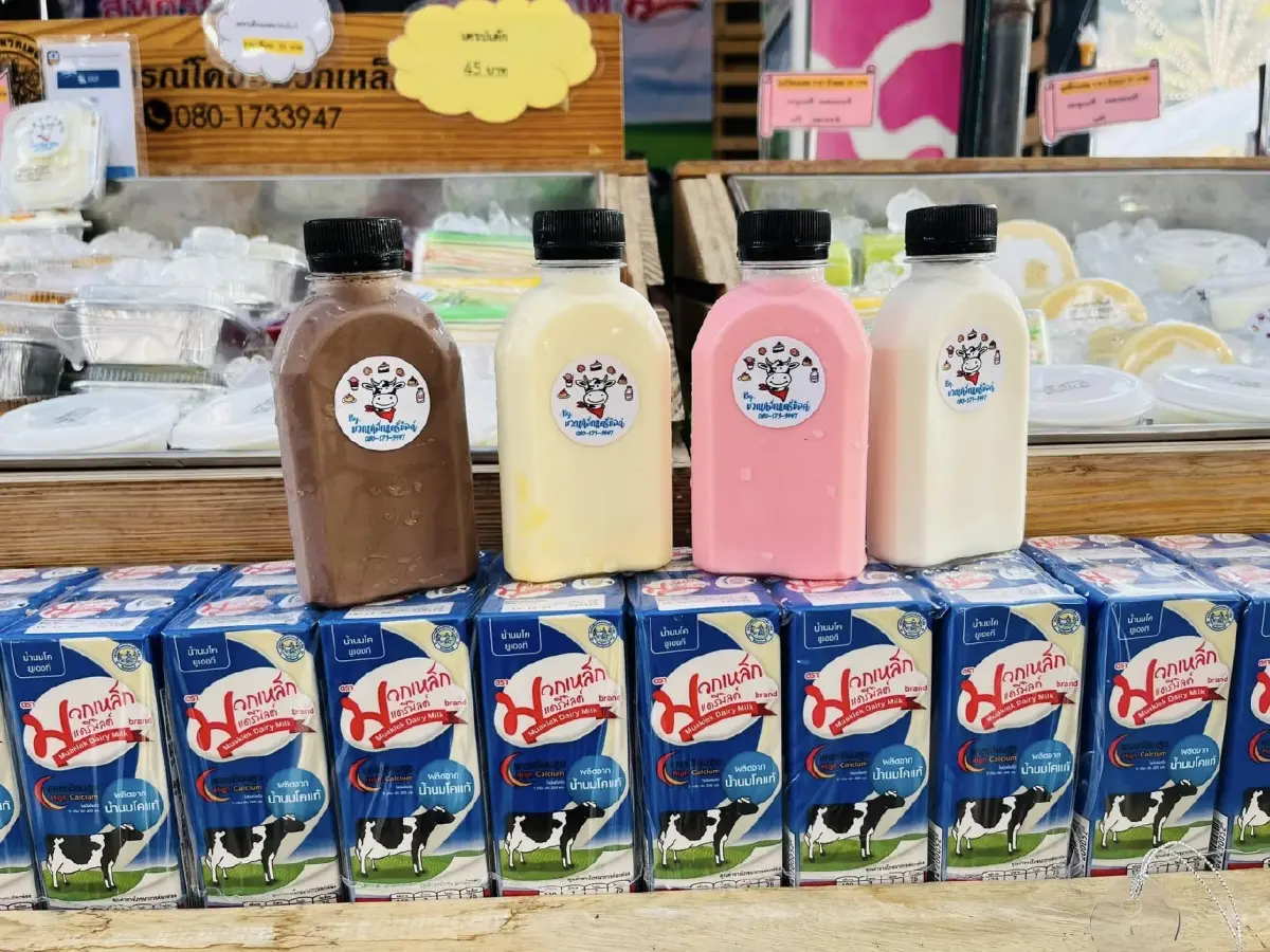 'มวกเหล็กแดรี่มิลค์' นมแท้ 100% พร้อม สู้ศึกตลาดแบรนด์ใหญ่