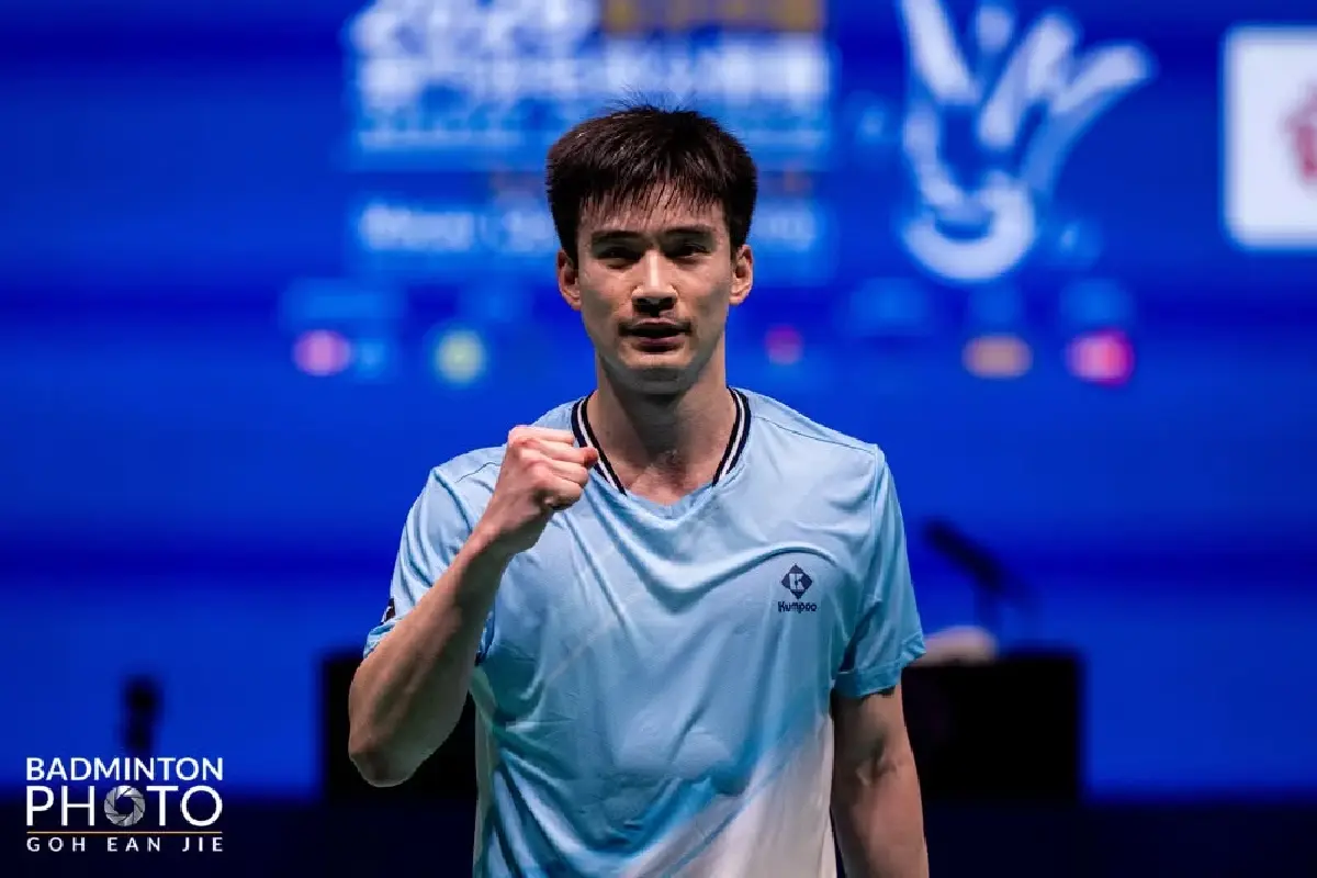 ดูสดแบดมินตัน 'กันตภณ หวังเจริญ พบ ซู ลี่ หยาง' Korea Masters 2026