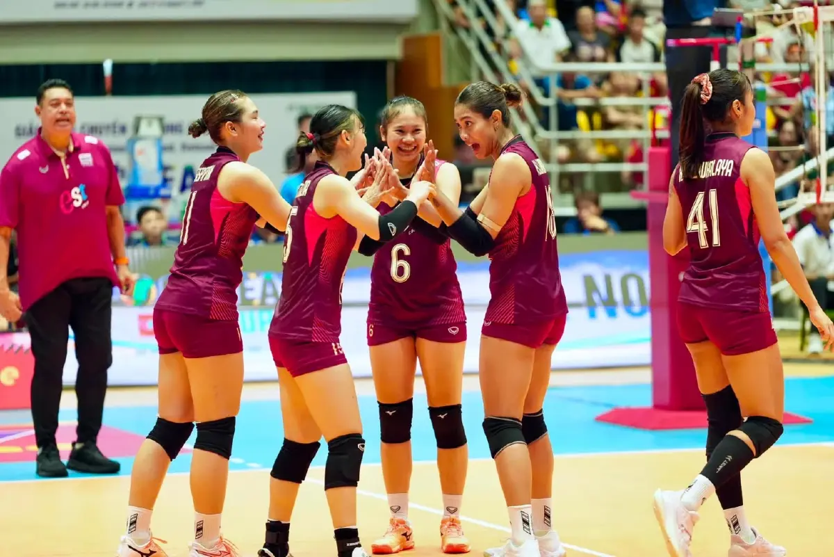 โปรแกรมวอลเลย์บอลหญิง รายชื่อทีมชาติไทย SEA V Cup 2026 เลก 2 ที่ไทย