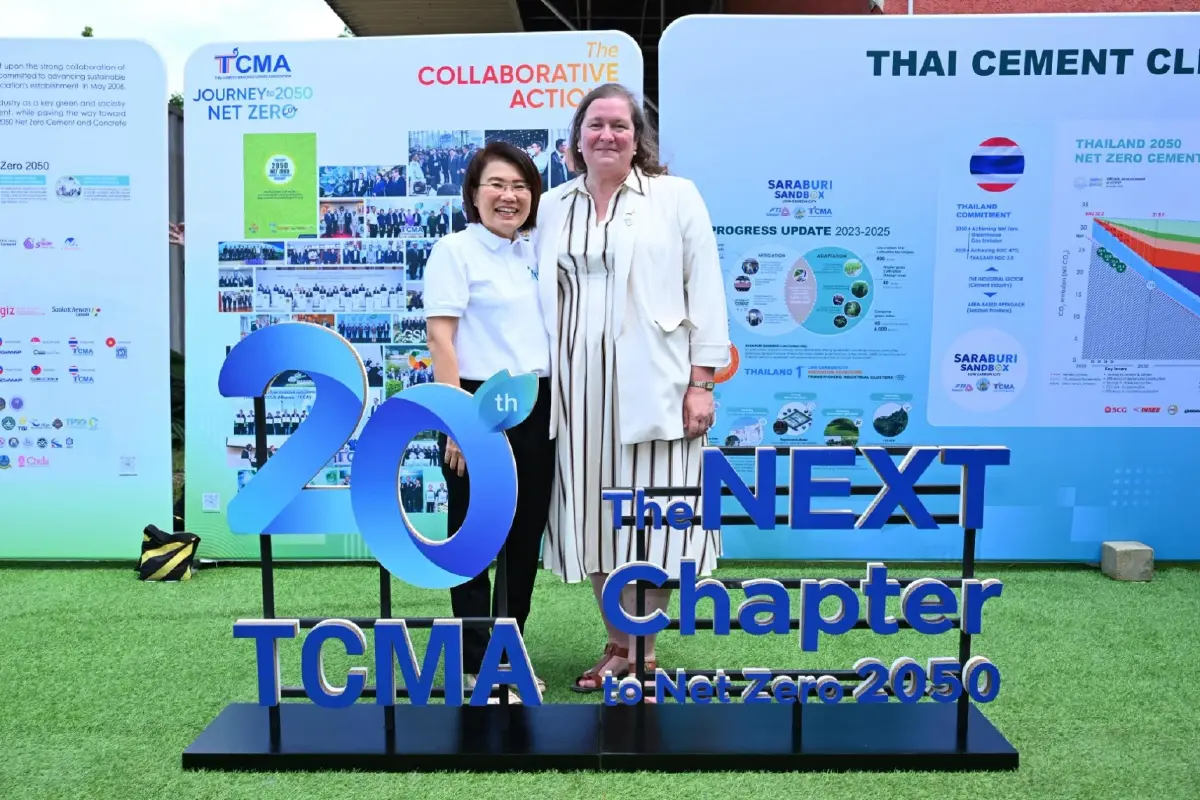 ไม่กรีนอยู่ยาก TCMA ผนึกแคนาดา เทสระบบดักคาร์บอนจริง นำทัพปูนไทยบุก