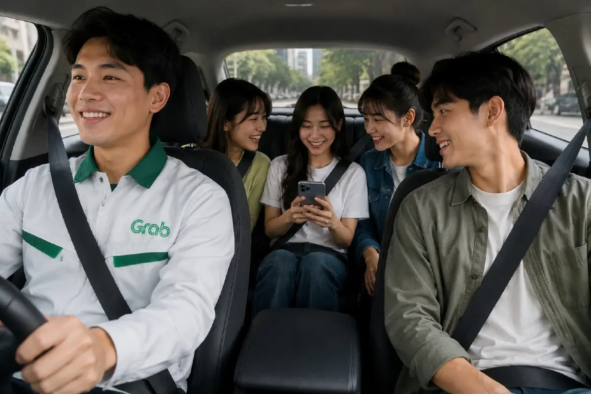 แกร็บเปิดตัว 'Group Ride-Grab EV' แชร์ทริป เลือก EV รับเทรนด์รักษ์โลก