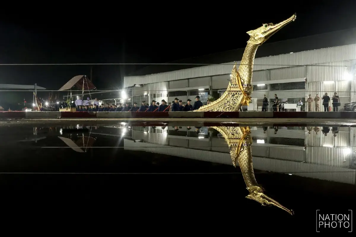 อัญเชิญเรือพระที่นั่งสุพรรณหงส์ เตรียมพร้อมขบวนพยุหยาตราทางชลมารค