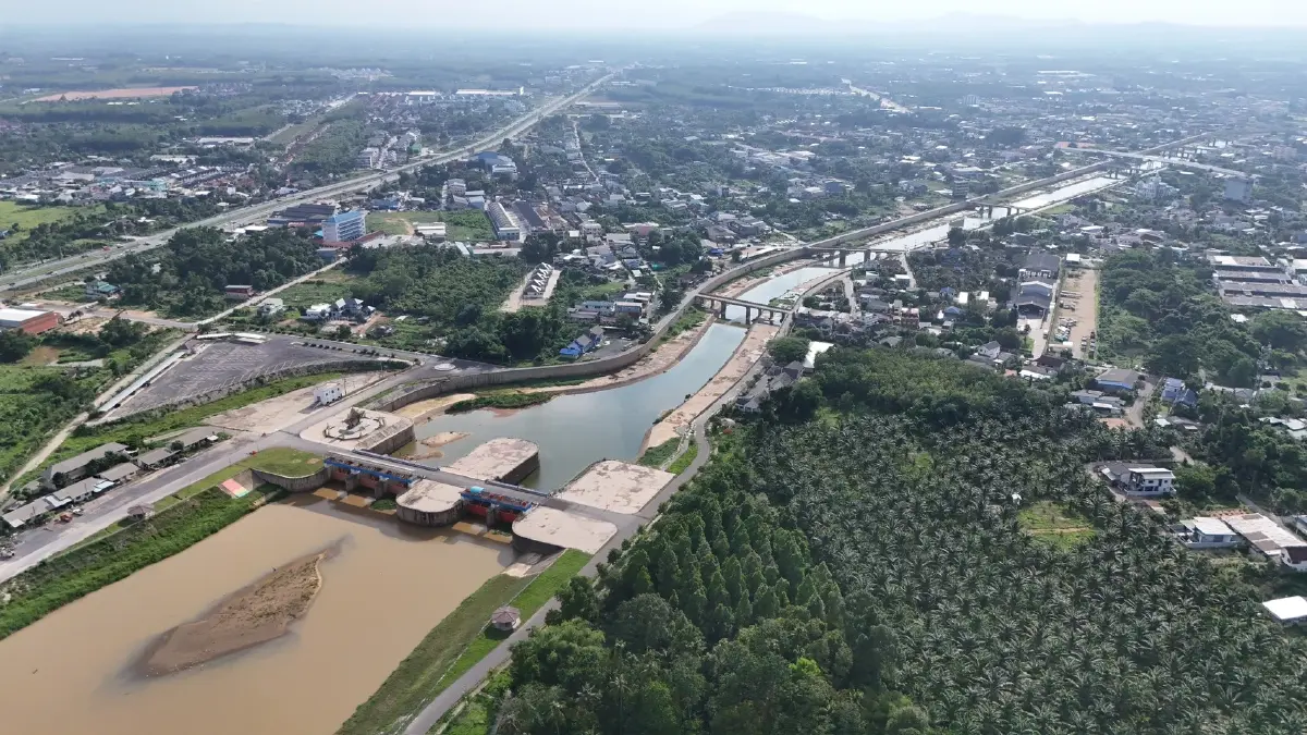 สุริยะสั่ง เร่งฟื้นคลอง ร.1 หาดใหญ่ พร้อมลุย 65 โครงการรับฝนใต้