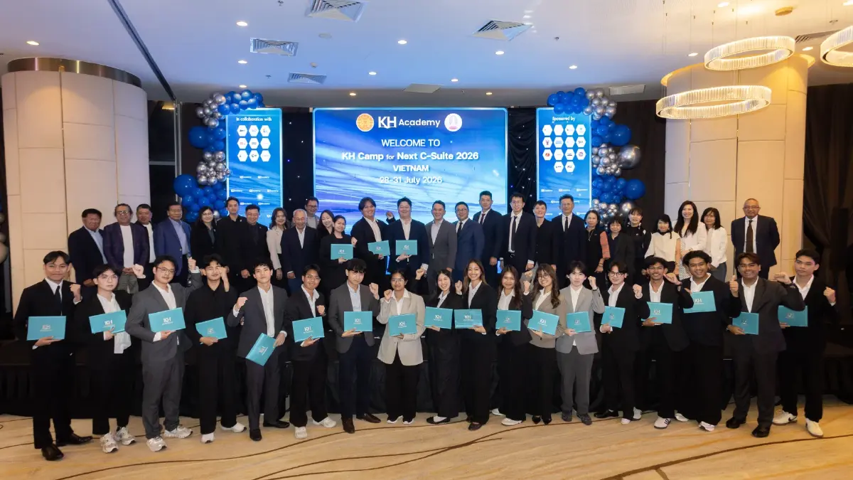 ‘KH Academy’ พานักศึกษาดูงาน ‘เวียดนาม’ ปั้นผู้นำรุ่นใหม่ผ่านโครงการ ‘KH Camp for Next C-Suite’