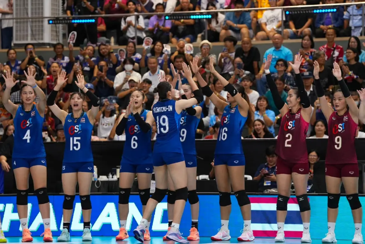 ถ่ายทอดสดวอลเลย์บอลหญิง 'ทีมชาติไทย พบ อินโดนีเซีย' SEA V Cup 2026
