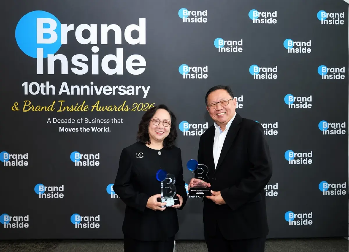 AIS คว้า 2 รางวัลใหญ่จาก Brand Inside Awards 2026 ตอกย้ำบทบาทองค์กรระดับประเทศไทยสู่ยุค AI
