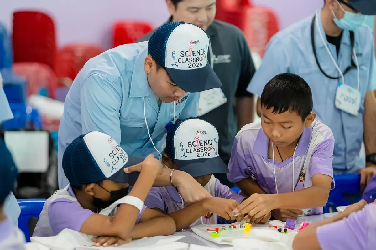 'ห้องเรียนวิทยาศาสตร์' มูลนิธิมิตซูบิชิ เติบโตเคียงข้างชุมชน