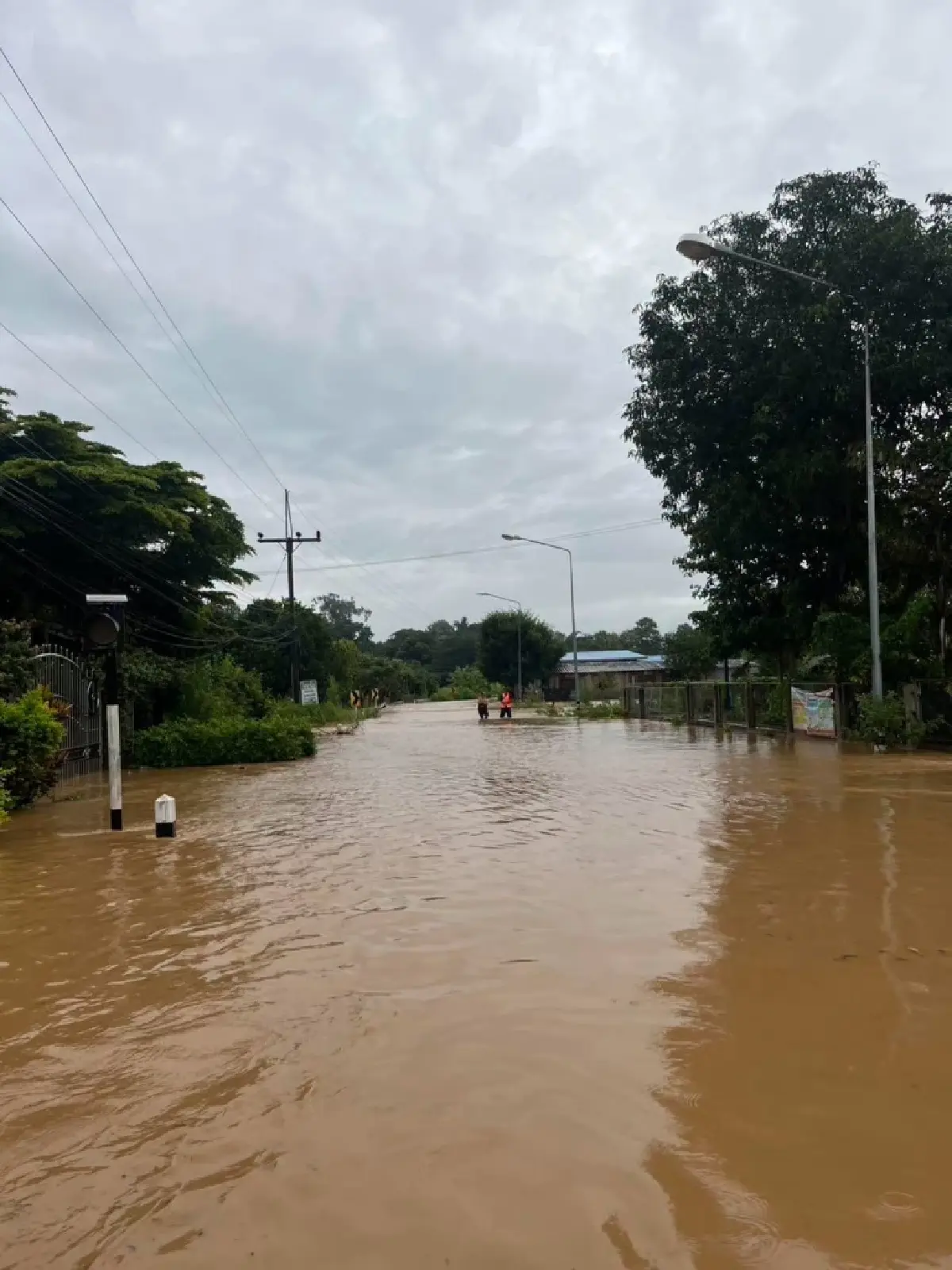 เชียงรายน้ำป่าไหลหลาก อ.ดอยหลวง กรมอุตุฯ เตือน เหนือฝนตกซ้ำ 60%