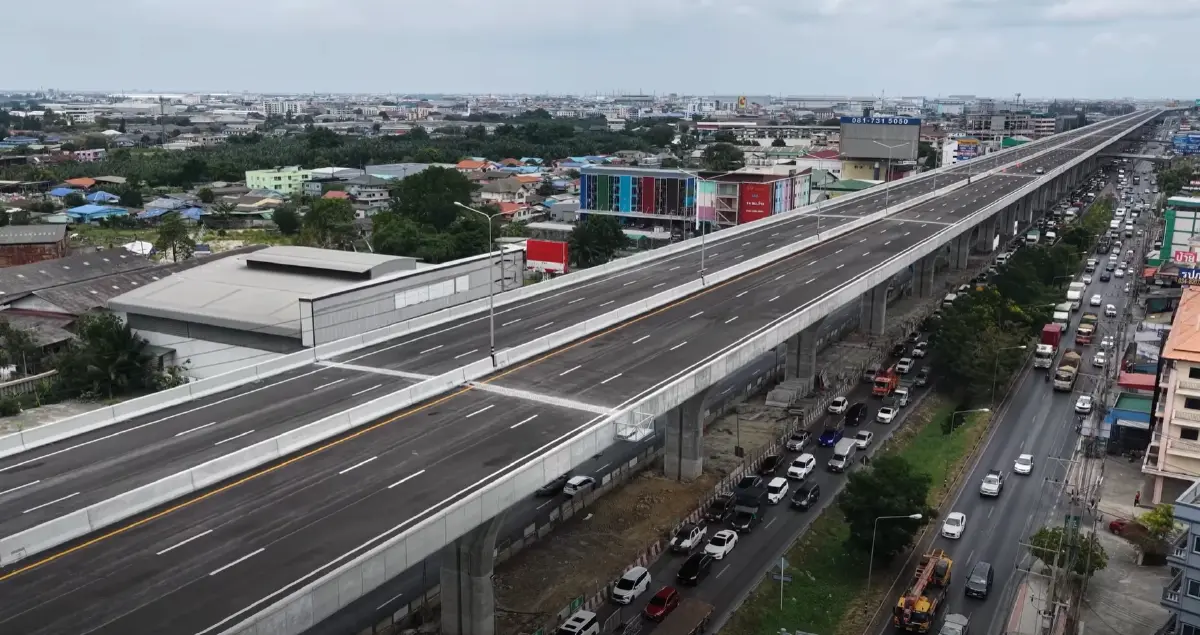 เปิดวิ่งฟรี ศุกร์นี้ มอเตอร์เวย์ M82 บนถนนพระราม 2 ตลอดสาย 25 กม.