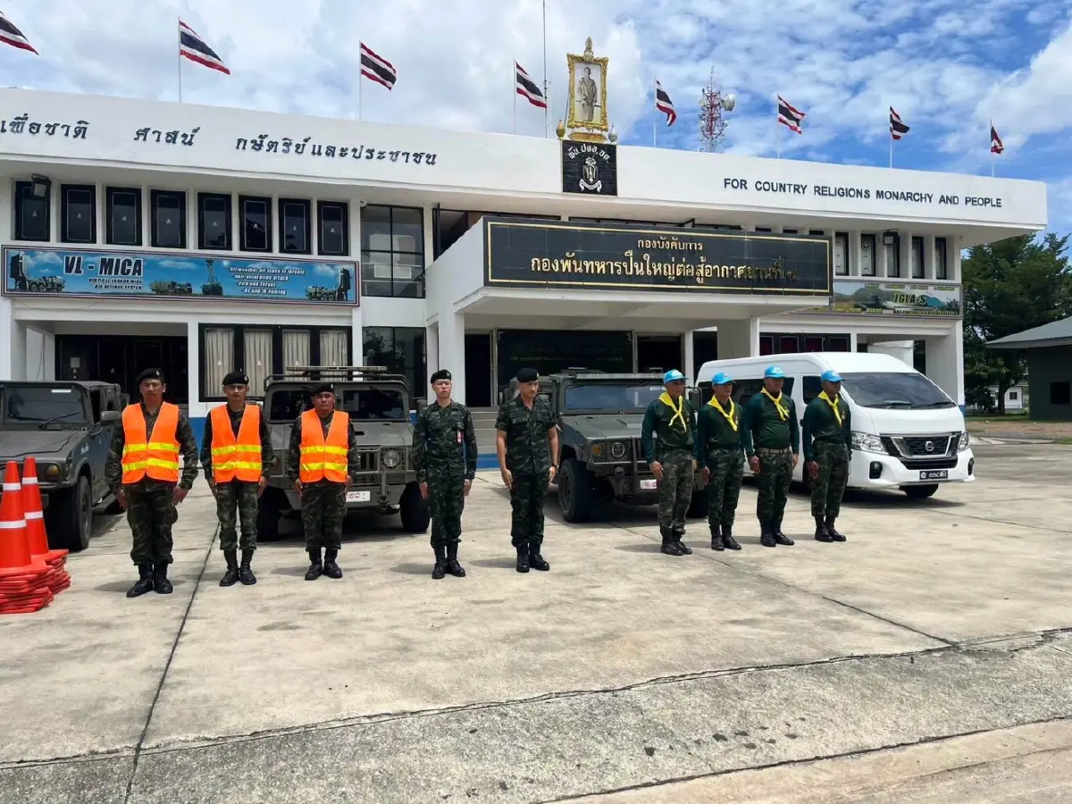ทหารกองทัพภาค 1 จัดระเบียบพื้นที่กราดยิงรร.เทพศิรินทร์ นนทบุรี