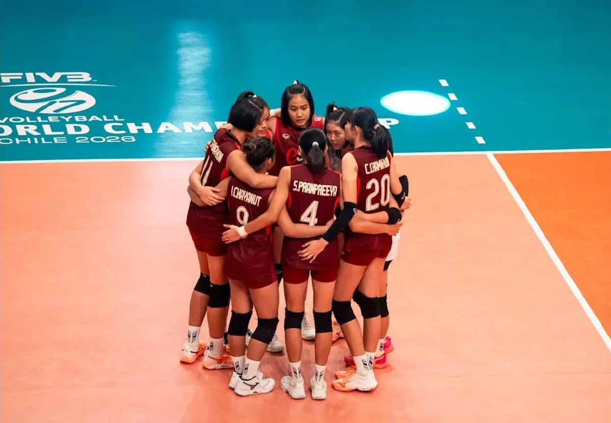 ดูสด โปรแกรมวอลเลย์บอลหญิง U17 ทีมชาติไทย ชิงแชมป์โลก 2026 รอบ 8 ทีม