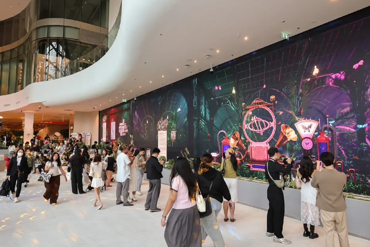 'Happitat' เปิดแล้ว มีอะไรให้เที่ยว? สำรวจโลก Immersive–ตลาดแฟนตาซีแห่งบางนา