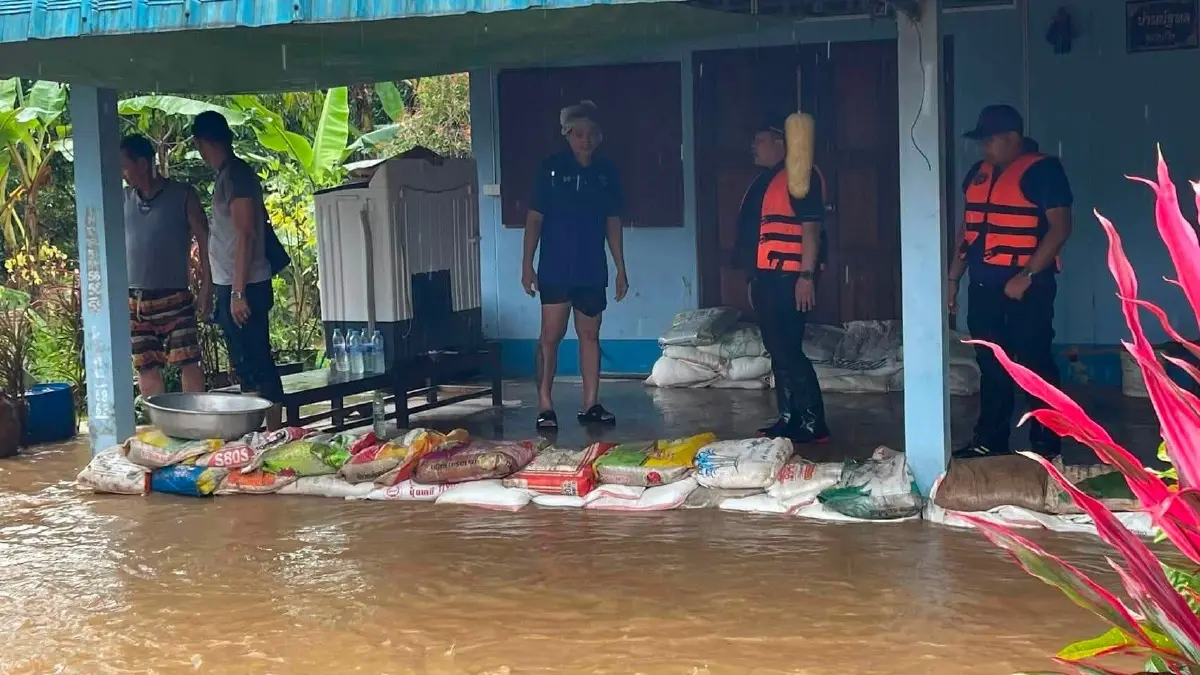 เปิด 5 พื้นที่เสี่ยง ทองผาภูมิ ฝนตกหนัก ปภ. เตือน น้ำป่า-ดินถล่ม
