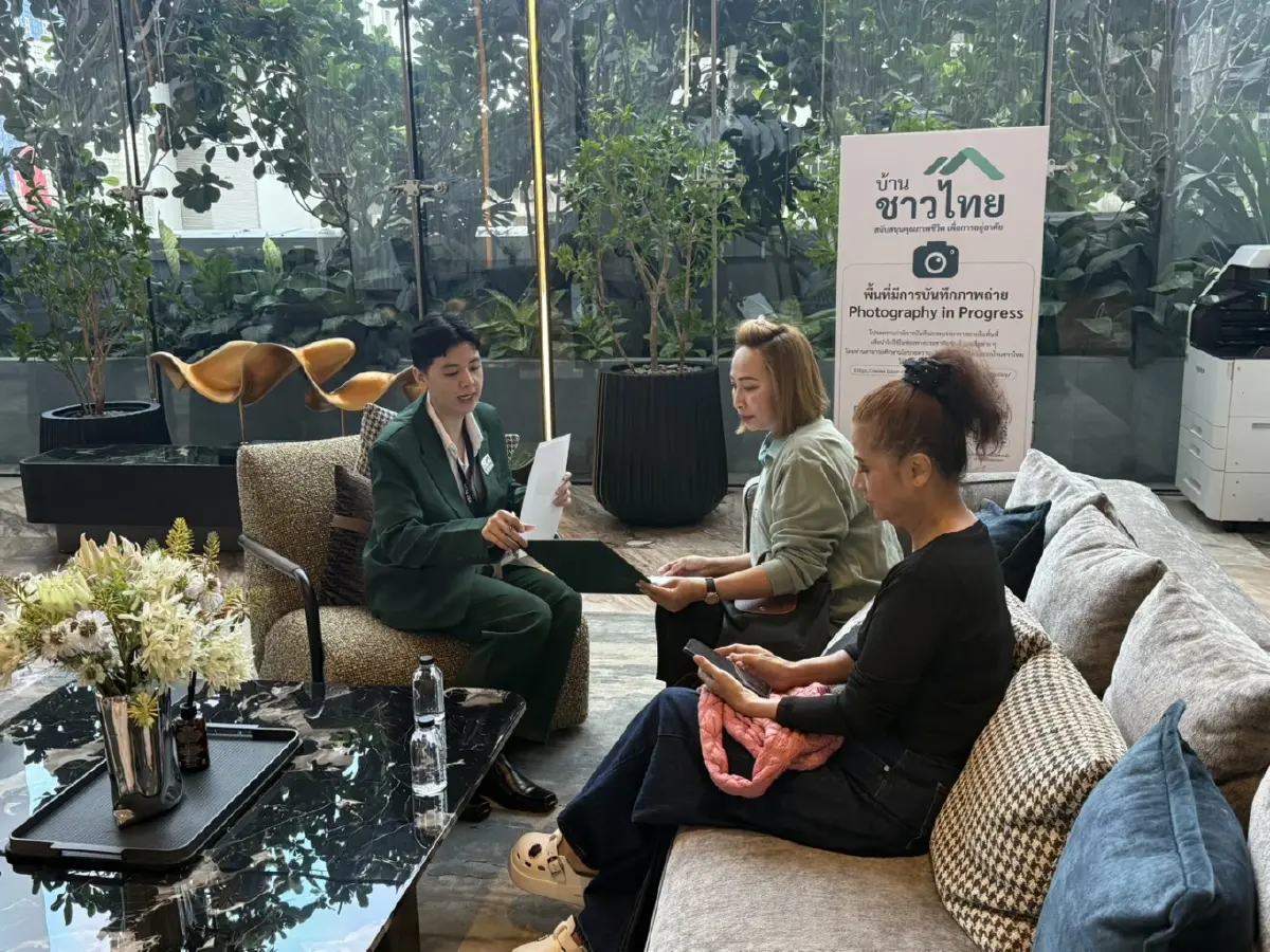 'บ้านชาวไทย'เปิดรับใบจองสิทธิวันแรกลูกค้าคนแรกจรดปากกาบ้านในฝัน