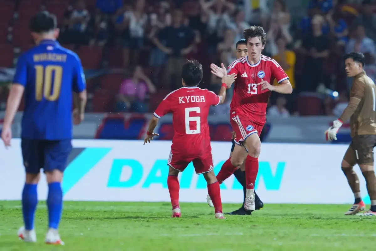 ผลบอล 'ทีมชาติไทย' ชนะ 'สิงคโปร์' สกอร์รวม 4-3 ลิ่วชิง ASEAN Cup 2026