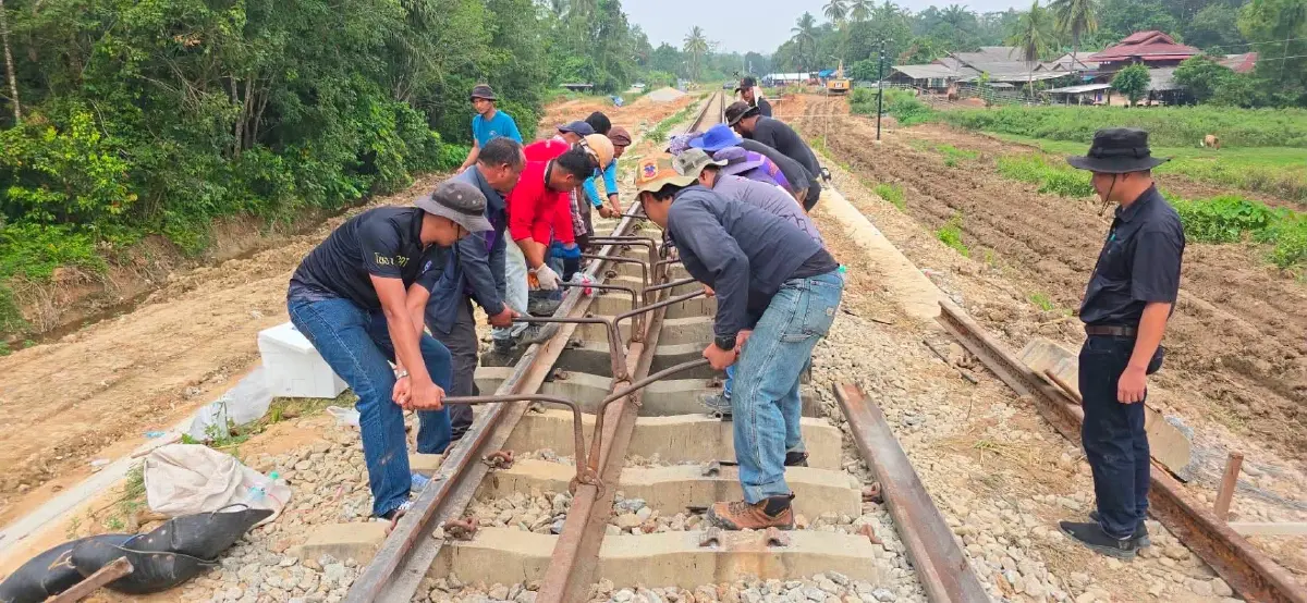รถไฟสายใต้ ช่วง 'มะรือโบ-ตันหยงมัส' เปิดวิ่งปกติแล้วเย็นนี้