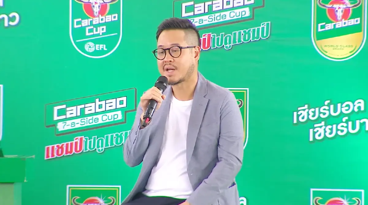 คาราบาว ลุย 'Carabao 7-a-Side Cup 2026' สานฝันแข้งท้องถิ่นบ้านเรา บินลัดฟ้าสู่เวมบลีย์