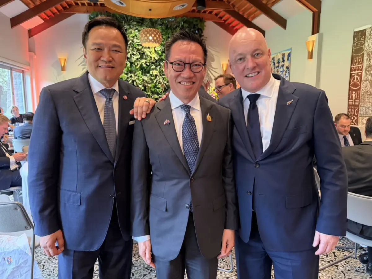 “นายกฯนิวซีแลนด์” เปิดวงคุย “สุภรัฐ จิราธิวัฒน์” ตัวต่อตัว ต่อยอดเอกชนไทย ดัน Central Group เป็น Gateway การค้าไทย–นิวซีแลนด์