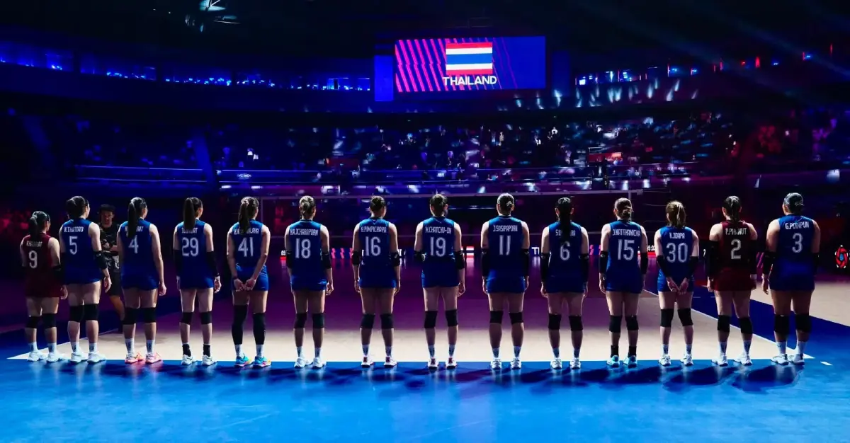 ถ่ายทอดสดวอลเลย์บอลหญิง 'ไทย พบ จีน' นัดชิงแชมป์เอเชีย 2026 เพื่อตั๋วโอลิมปิก ดูฟรี