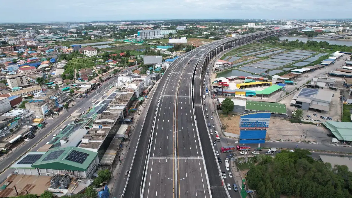 เปิดวิ่งฟรี ศุกร์นี้ มอเตอร์เวย์ M82 บนถนนพระราม 2 ตลอดสาย 25 กม.