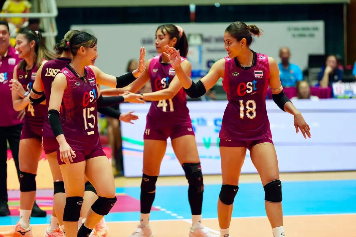 โปรแกรมวอลเลย์บอลหญิง รายชื่อทีมชาติไทย SEA V Cup 2026 เลก 2 ที่ไทย