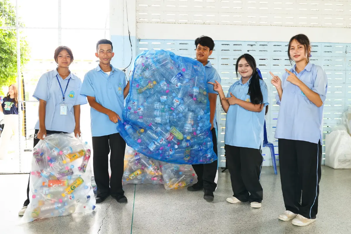 ไทยเบฟ ขับเคลื่อนโครงการบริหารจัดการขยะภายในโรงเรียน ภายใต้ 'สระบุรีแซนด์บ็อกซ์'
