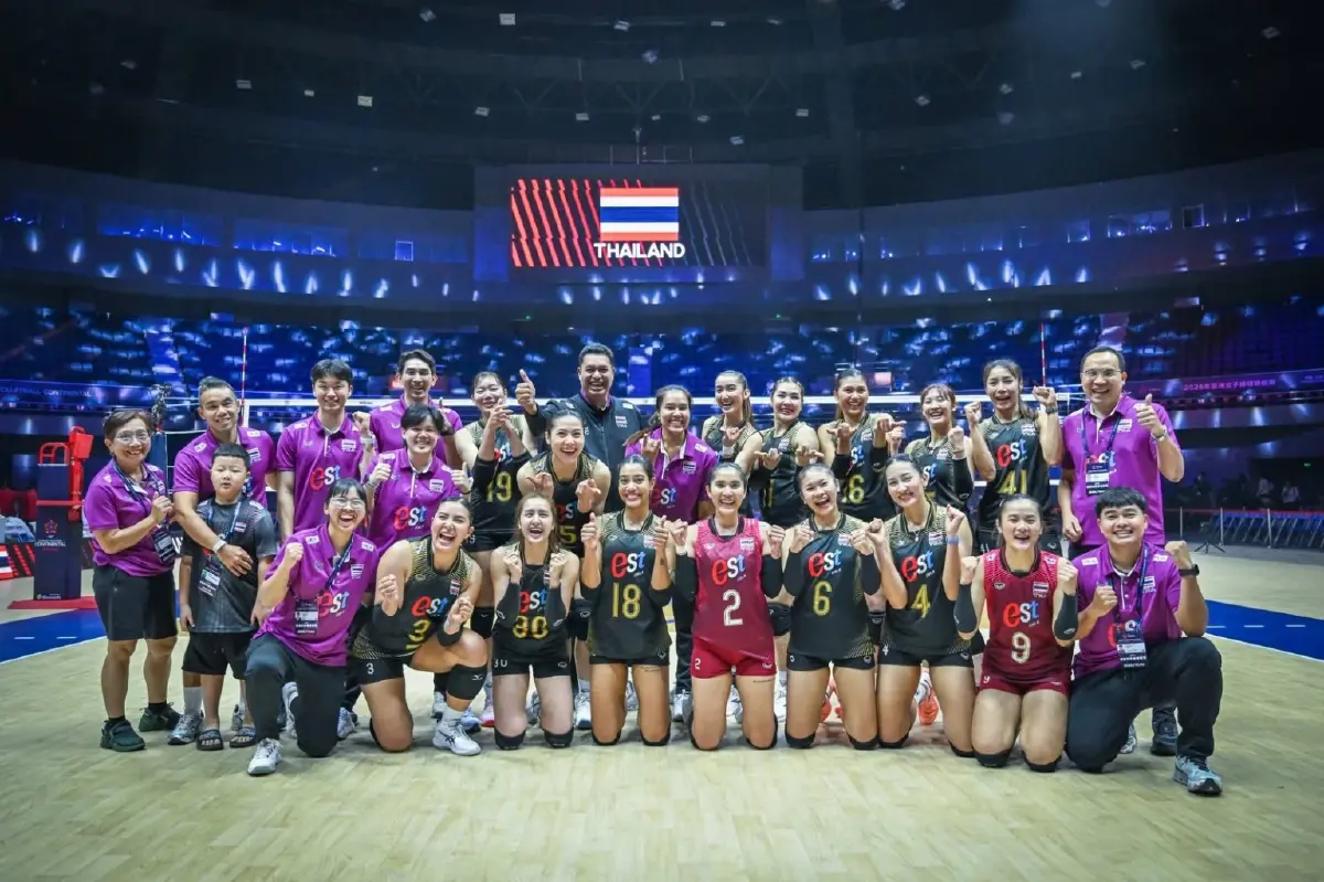 สถิติการพบกัน 'ไทย พบ ญี่ปุ่น' วอลเลย์บอลหญิง ชิงแชมป์เอเชีย 2026