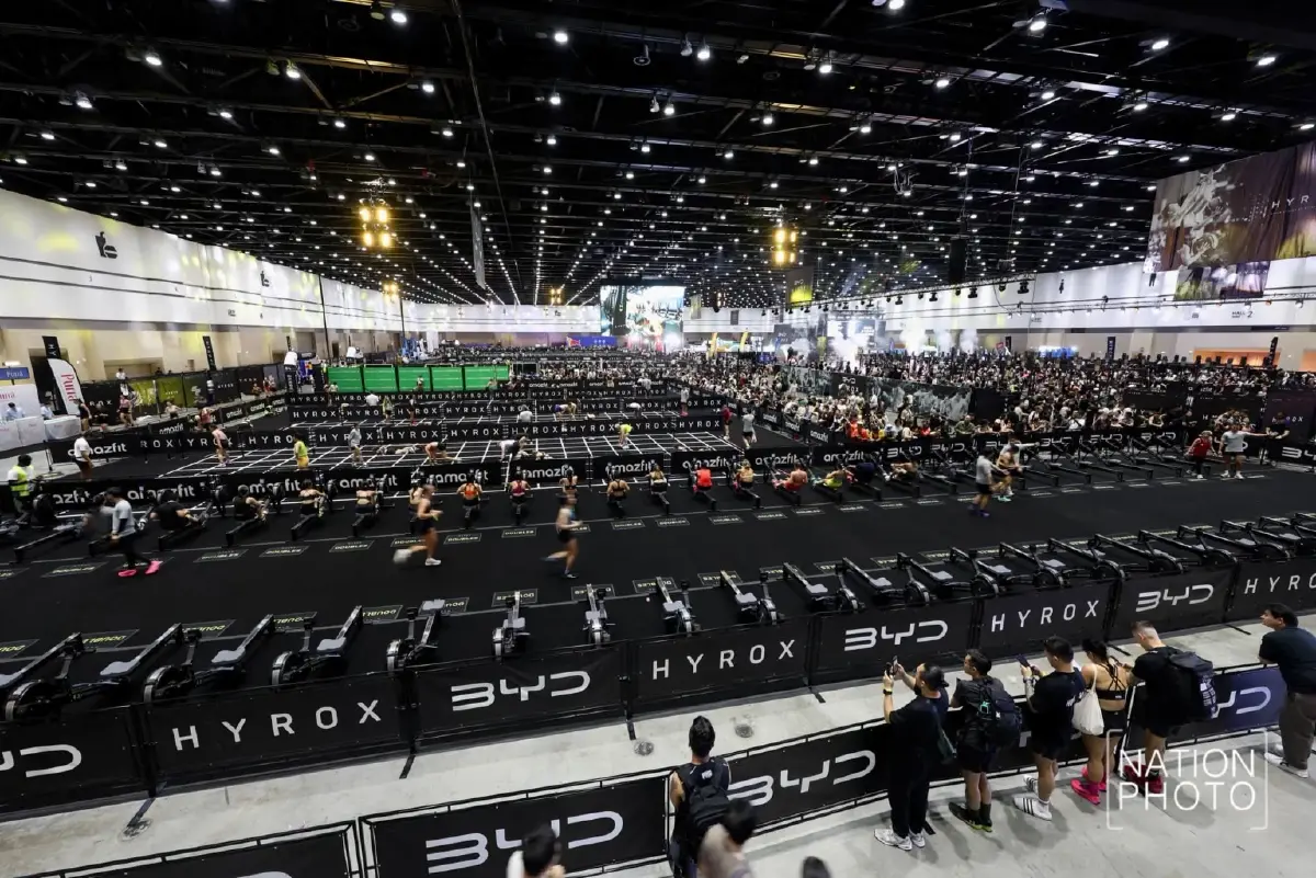 เปิดฉาก BYD HYROX Bangkok 2026 วันแรกคึกคัก กว่า 2 หมื่นคนแห่พิสูจน์ความแกร่ง