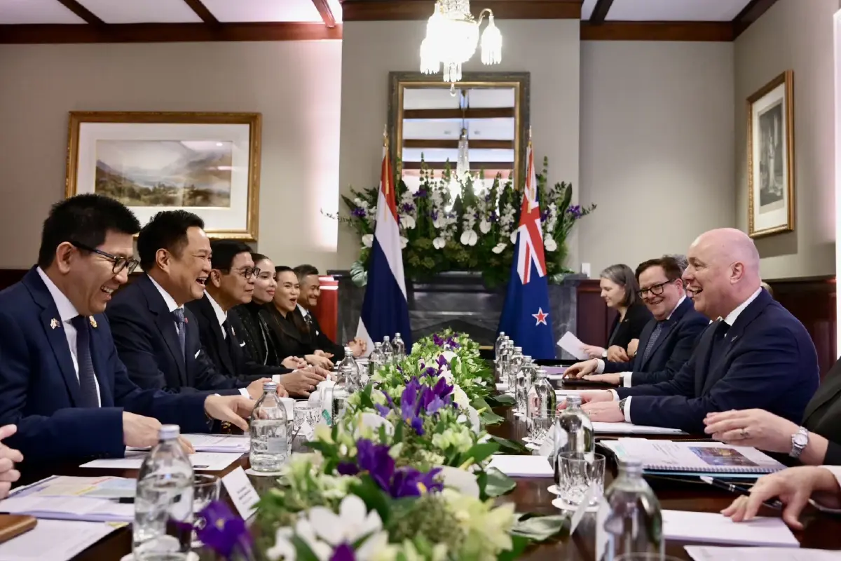 ‘ไทย–นิวซีแลนด์’ ตั้งเป้าการค้าเพิ่ม 3 เท่า  เปิดเที่ยวบินตรงกรุงเทพฯ–โอ๊คแลนด์
