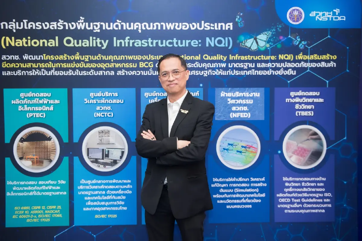 NQI สวทช. ชู ‘วิเคราะห์ทดสอบมาตรฐาน’  ตัวช่วยผู้ประกอบการไทย ฝ่าด่านมาตรการ ‘การค้าโลก’
