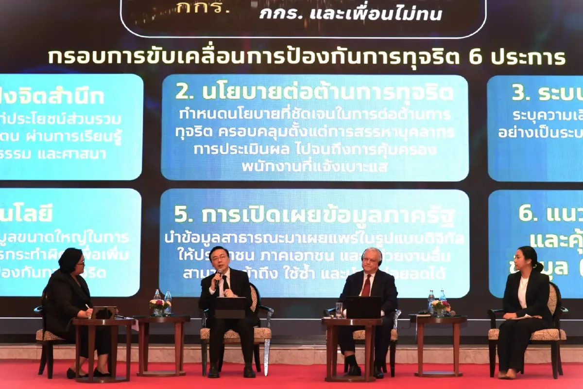 ป.ป.ช. ผนึก OECD ยกระดับกฎหมายต้านสินบน หนุนธุรกิจไทยสู่มาตรฐานโลก