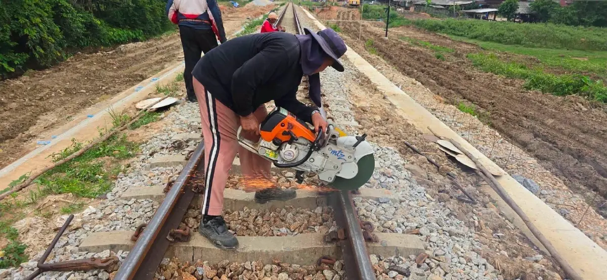 รถไฟสายใต้ ช่วง 'มะรือโบ-ตันหยงมัส' เปิดวิ่งปกติแล้วเย็นนี้
