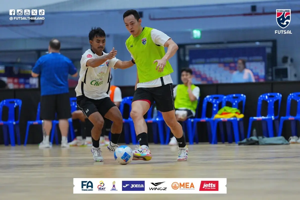 ถ่ายทอดสดฟุตซอล ไทย พบ นิวซีแลนด์ ดูบอลสด Continental Futsal Championship 2026