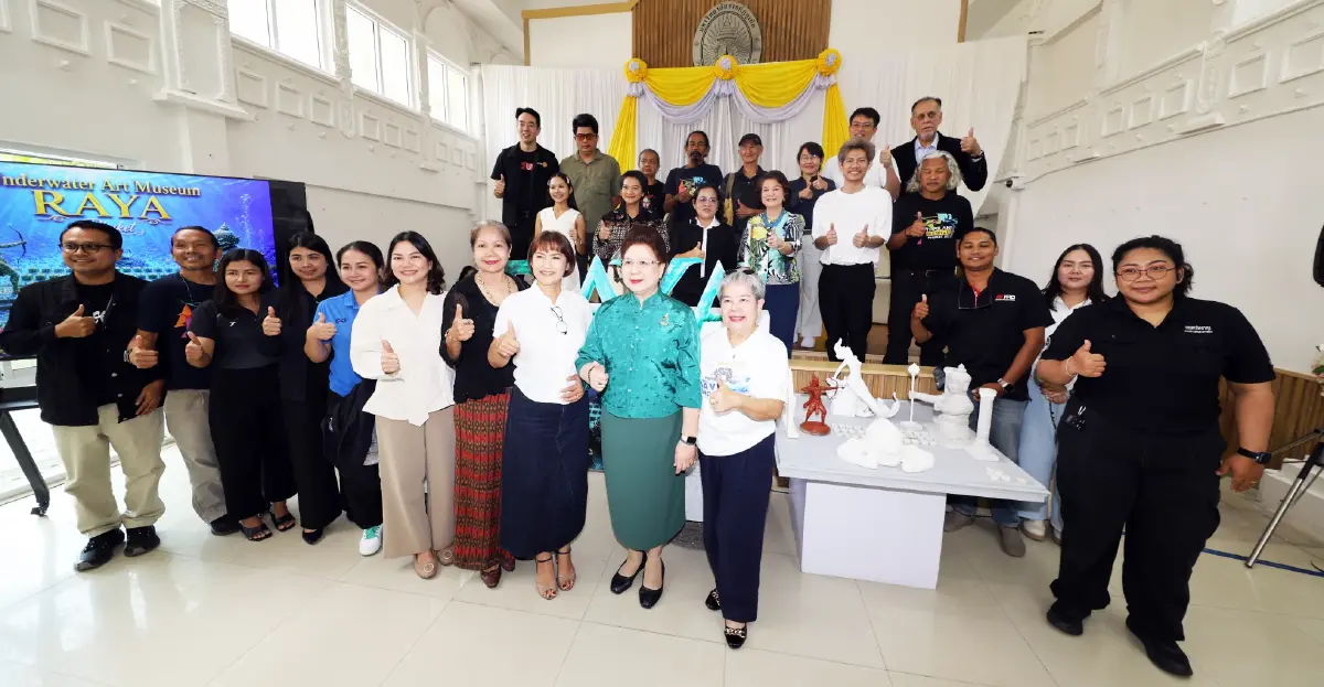 'อัญชลี' ศิลป์ภูเก็จ นำเสวนาพิพิธภัณฑ์ศิลป์ใต้สมุทร RAYA สร้างเดสติเนชั่น