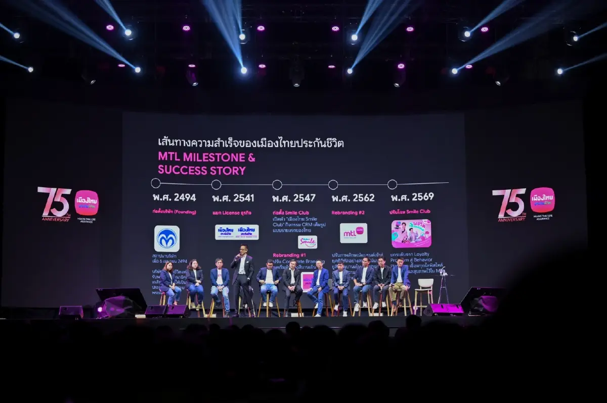 เมืองไทยประกันชีวิต จัดงาน '75 ปี เมืองไทยประกันชีวิต 75 ปี ของคนทัพหน้า'
