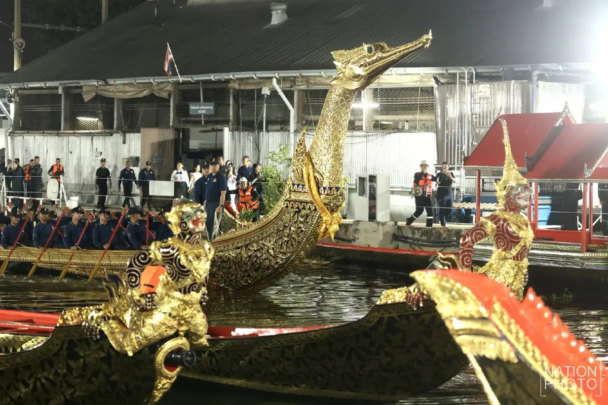 อัญเชิญเรือพระที่นั่งสุพรรณหงส์ เตรียมพร้อมขบวนพยุหยาตราทางชลมารค
