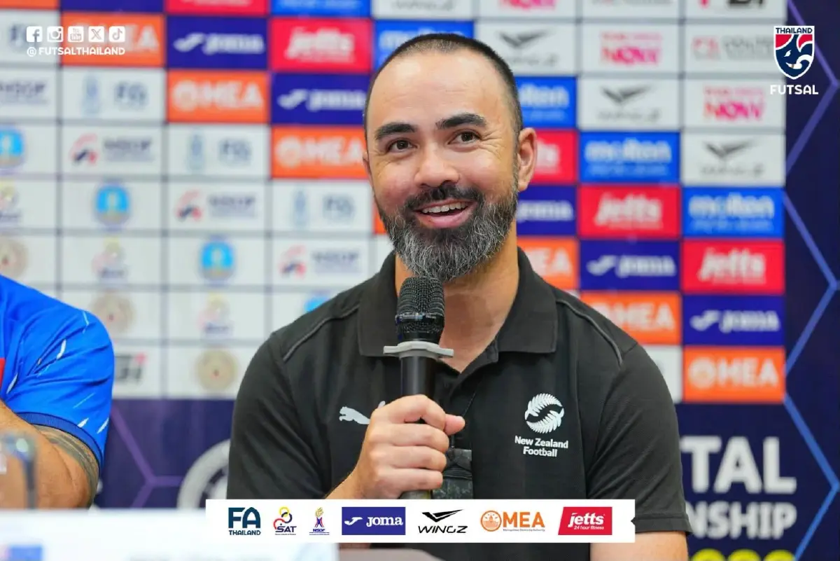 ถ่ายทอดสดฟุตซอล ไทย พบ นิวซีแลนด์ ดูบอลสด Continental Futsal Championship 2026