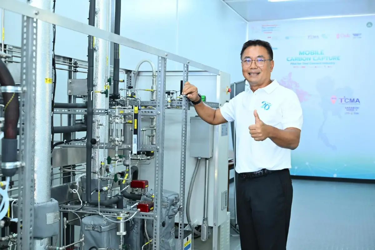ไม่กรีนอยู่ยาก TCMA ผนึกแคนาดา เทสระบบดักคาร์บอนจริง นำทัพปูนไทยบุก