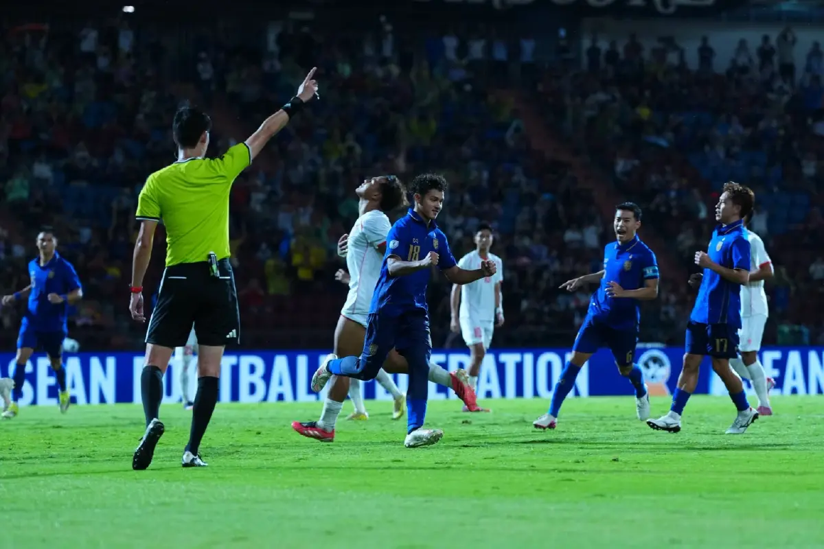 ผลบอล ทีมชาติไทย ชนะ เมียนมา 2-0 ลิ่วรอบรองฯ ชิงแชมป์อาเซียน 2026