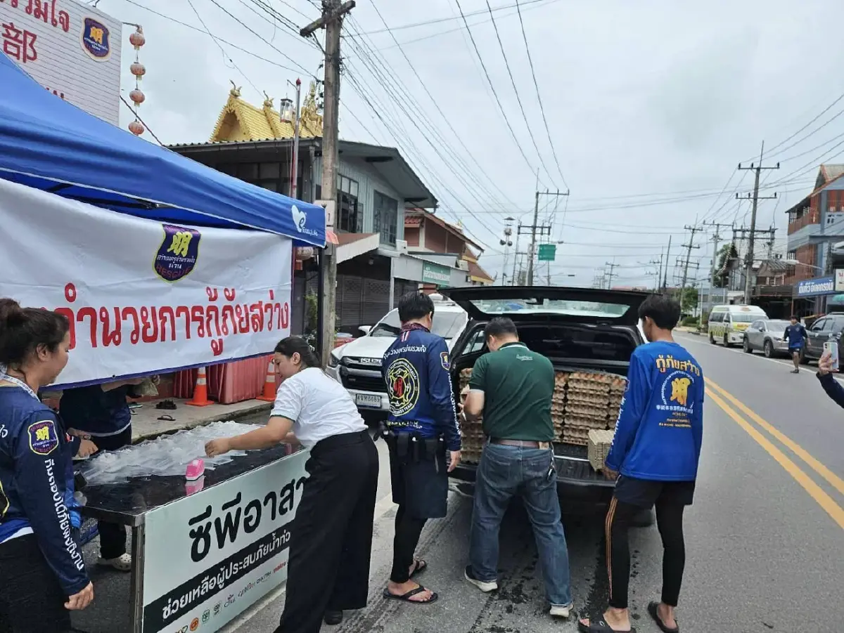 เคียงข้างทุกวิกฤต 'ซีพีอาสา–ซีพีเอฟ ร้อยใจช่วยน้ำท่วมน่าน'