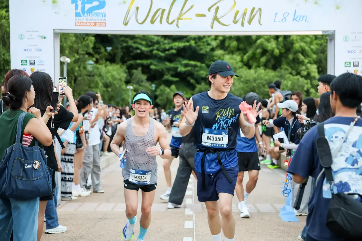 เก็บตกไฮไลต์ งานวิ่ง 12 สิงหา ฮาล์ฟ มาราธอน กรุงเทพฯ 2569 วิ่งเพื่อแม่ รักษ์โลกไปด้วยกัน