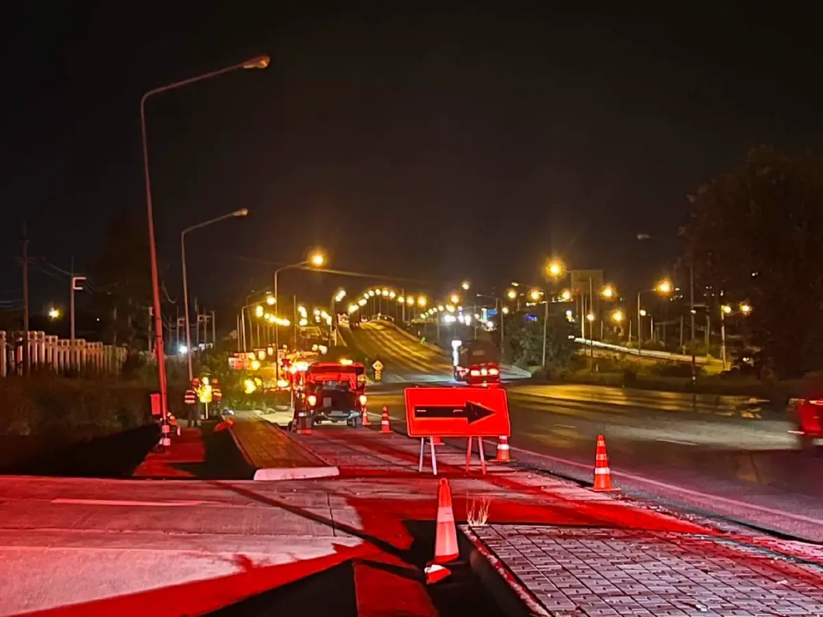 ผู้ใช้ทางอีสาน เช็กเส้นทางวันหยุด ปิดถนน M6 ด่านสีคิ้ว-ขามทะเลสอ