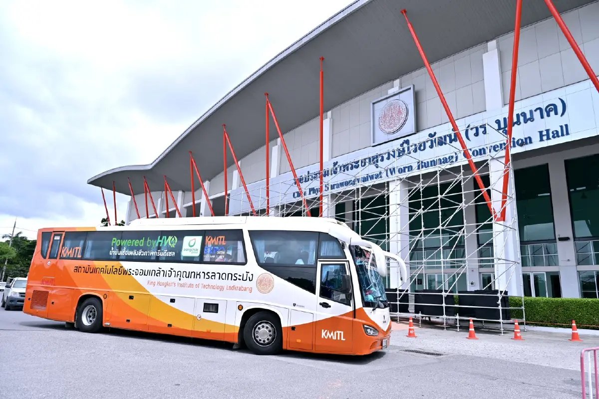 กลุ่มบริษัทบางจาก นำกรีนดีเซล HVO ผลิตในไทยมาใช้งานจริง ในงาน KMITL EXPO 2026