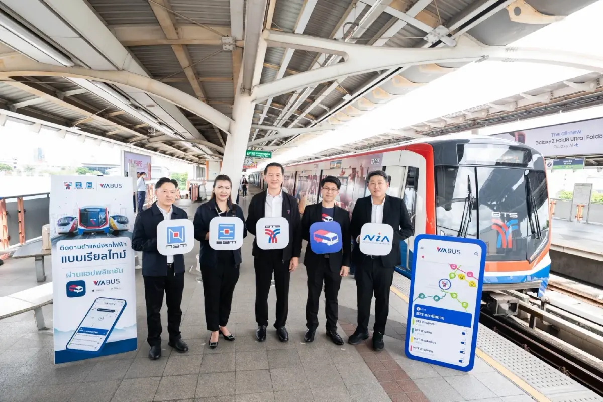BTS - ViaBus บริการระบบติดตาม ‘รถไฟฟ้า’ เรียลไทม์ครั้งแรกในไทย